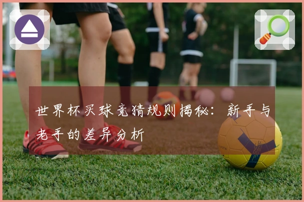 世界杯买球竞猜规则揭秘：新手与老手的差异分析